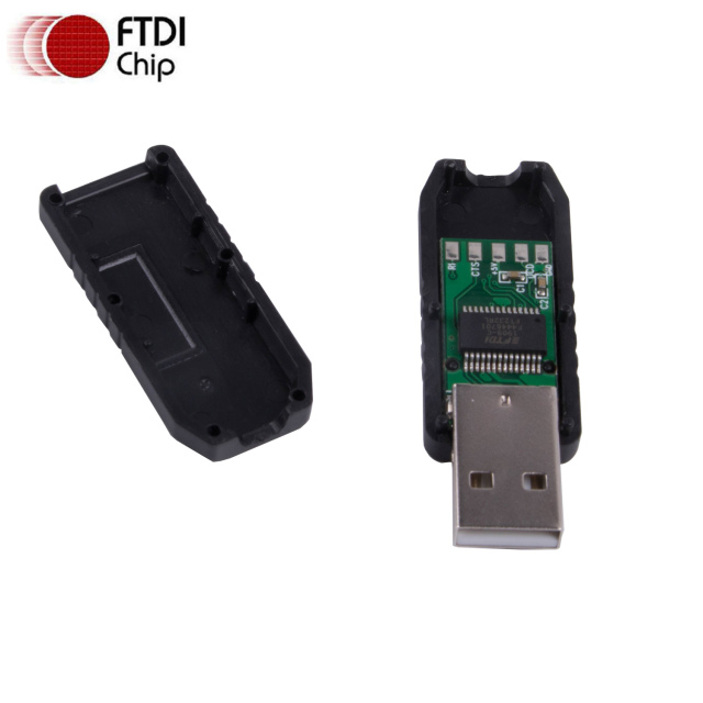 FTDI USB RS232 Serial Converter Module USB Plug Adapter Board FTDI USB PCB Serial Converter Module Connector Support Win10 Win11