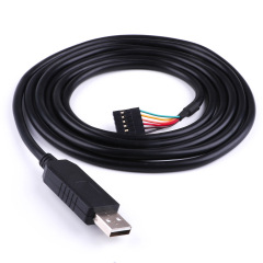 TTL-232R-3V3 TTL-232R-5V USB to TTL Serial Converter Cable FTDI Chipset FT232RL USB to 3.3v 5v TTL UART Serial Download Cable
