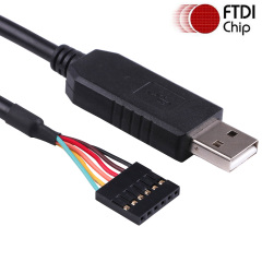 TTL-232R-3V3 TTL-232R-5V USB to TTL Serial Converter Cable FTDI Chipset FT232RL USB to 3.3v 5v TTL UART Serial Download Cable