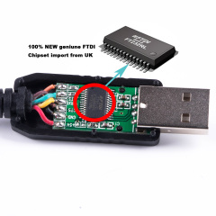FTDI FT232RL USB to Uart TTL 3.3V 5V Level Converter Adapter Wire End Open Cable Compatible TTL-232R-3V3-WE TTL-232R-5V-WE