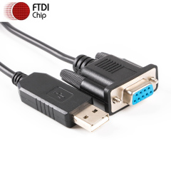 FTDI USB to RS232 DB9 Female Corssed Serial Converter Cable