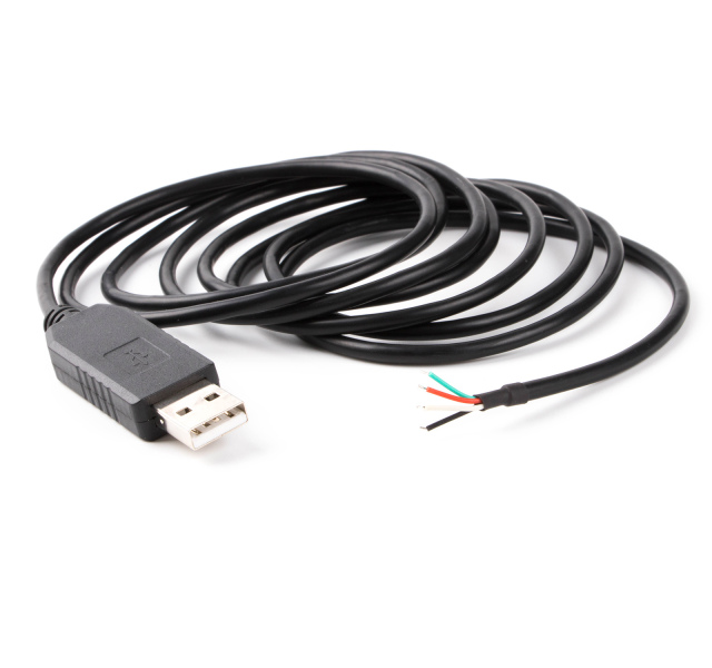USB Serial Cable RS232 Converter Wire End WE 4 Pins FTDI 4P Adapter
