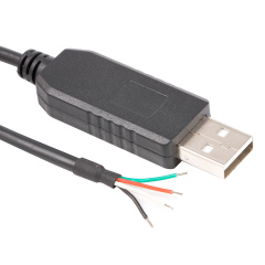 USB Serial Cable RS232 Converter Wire End WE 4 Pins FTDI 4P Adapter
