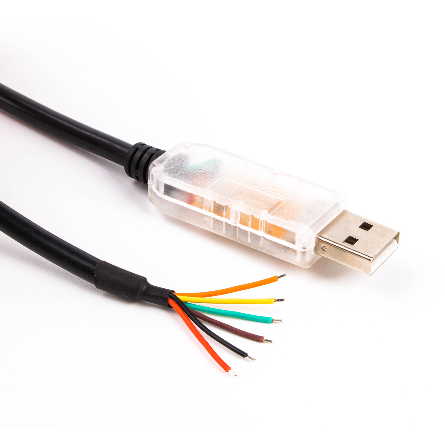 USB to RS485 Serial Converter Cable 6P FTDI Chip 6 Pins Wire End WE