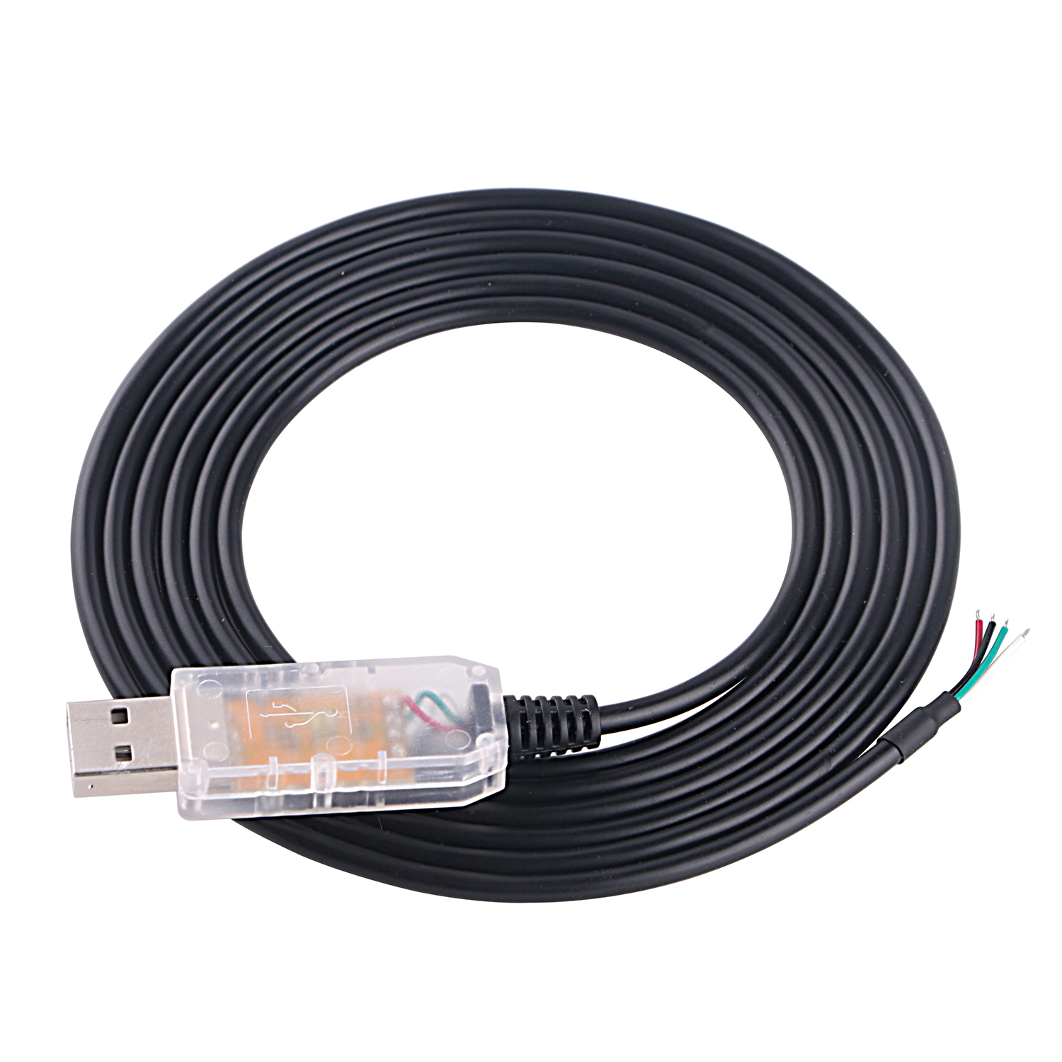 USB to RS485 Serial Converter Cable 4P FTDI Chip 4 Pins Wire End WE