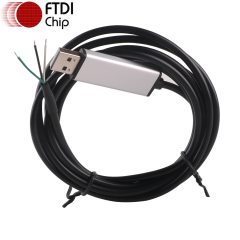 USB to RS485 Serial Converter Cable 3P FTDI Adapter Chip 3 Pins Wire End WE 6ft