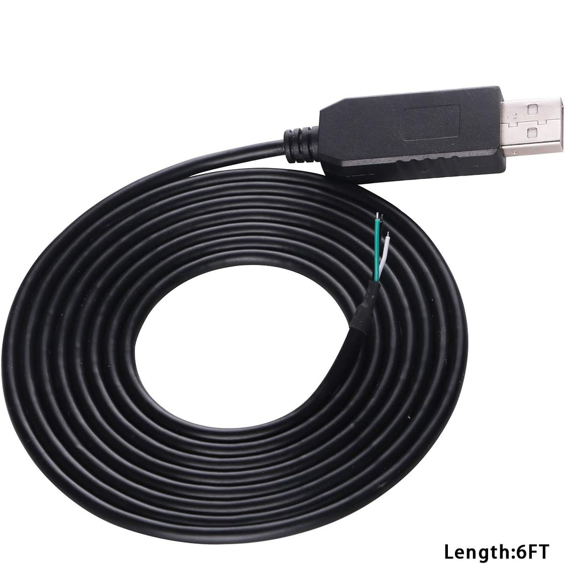 USB to 3.3V 5V TTL Serial Cable 3P Wire End WE UARL Convertor FTDI 3 Pins 3v3 5V FTDI FT232RNL