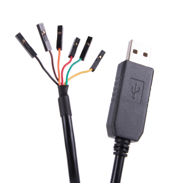 USB Serial Cable RS232 Converter 2.54 mm Dupont Terminal 6 Pins FTDI FT232RNL 6P Adapter