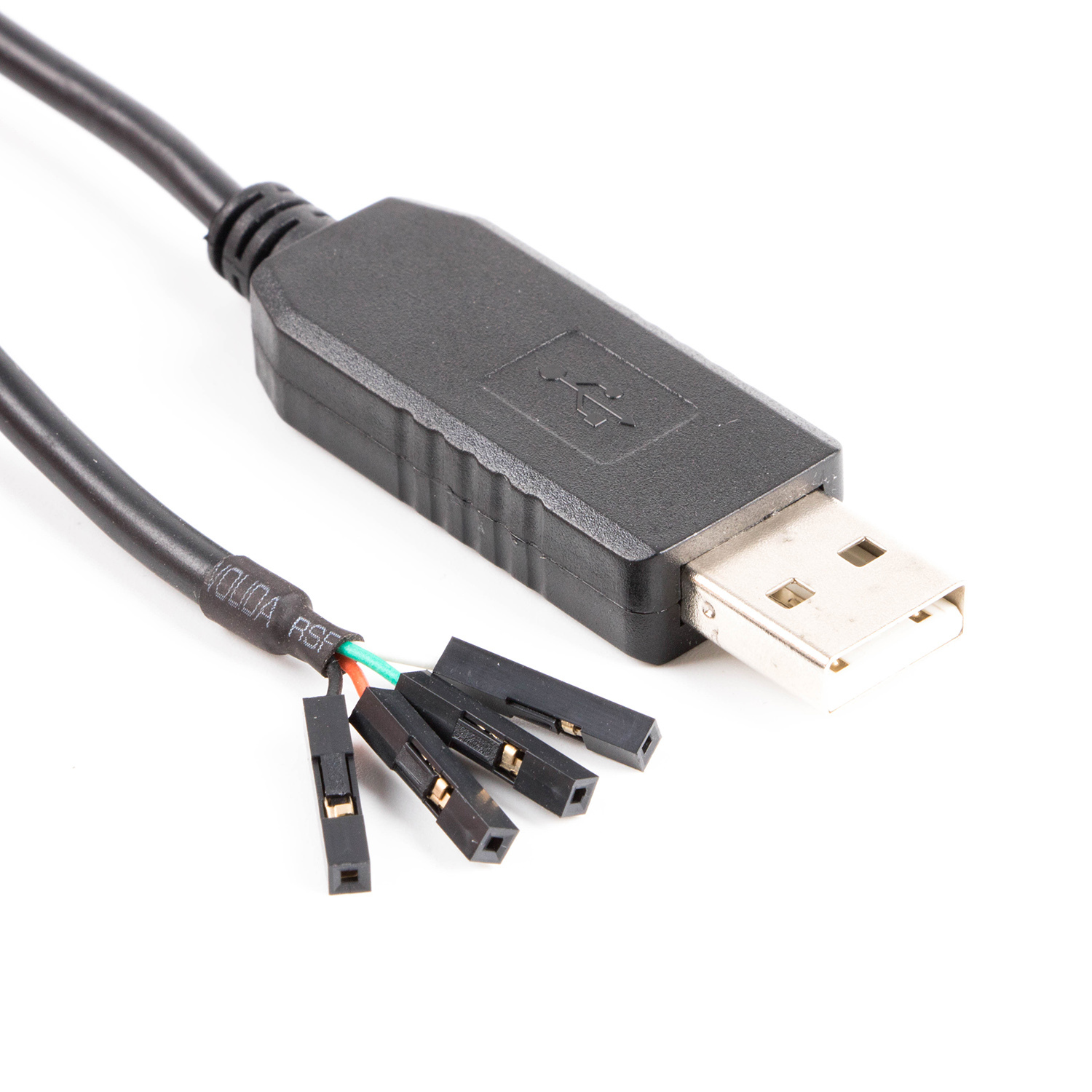 USB Serial Cable RS232 Converter 2.54 mm Dupont 4 Pins 4P Silabs CP2102 Adapter