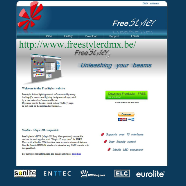 Stage Lighting Equipment Coniy for SGM Freestyler Downloadtroller Cable DMX Control Cable USB RS485 XLR DMX512 Cable