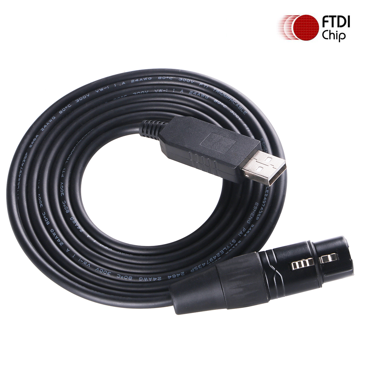 Stage Lighting Equipment Coniy for SGM Freestyler Downloadtroller Cable DMX Control Cable USB RS485 XLR DMX512 Cable