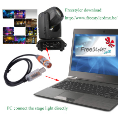 Stage Lighting Equipment Coniy for SGM Freestyler Downloadtroller Cable DMX Control Cable USB RS485 XLR DMX512 Cable