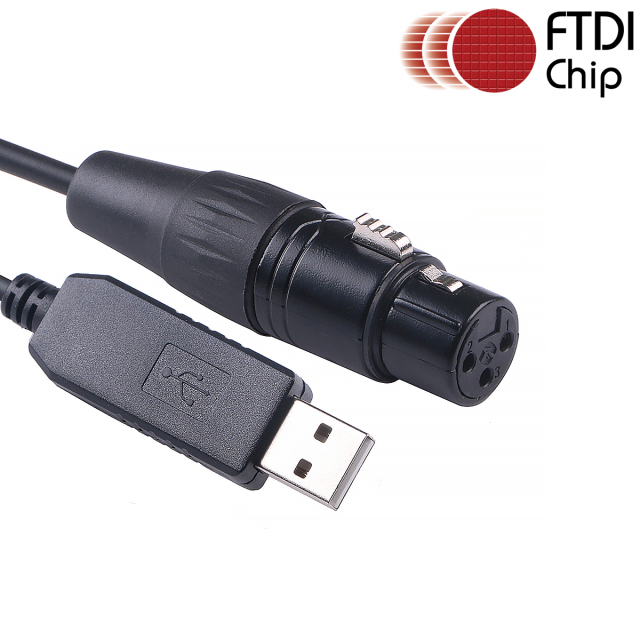 Stage Lighting Equipment Coniy for SGM Freestyler Downloadtroller Cable DMX Control Cable USB RS485 XLR DMX512 Cable