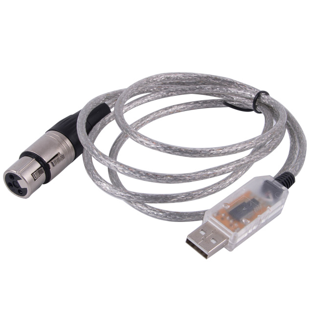 Stage Lighting Equipment Coniy for SGM Freestyler Downloadtroller Cable DMX Control Cable USB RS485 XLR DMX512 Cable