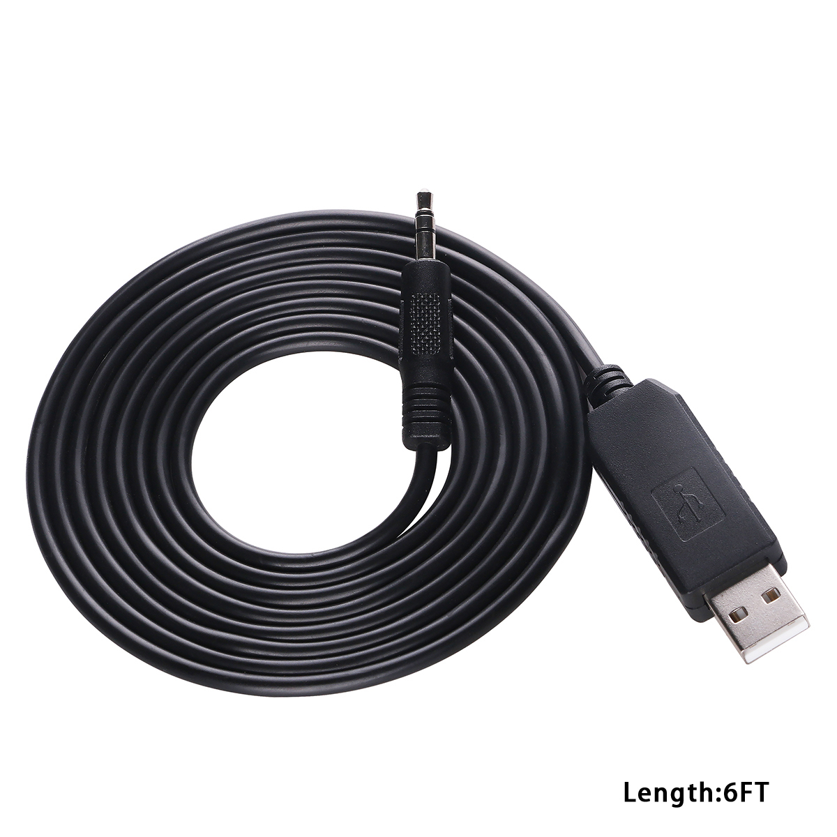 USB to 3.3V TTL Serial Cable 3.5mm TRS Audio Jack AJ UART Converter CP2102 3 Pins 3P 3V3 1.8m