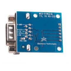 TTL to RS232 DB9 D-Sub 9 Pin to 6 Pins 6P Adapter UART Converter SP3232EEN Chip