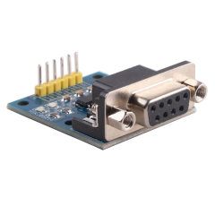 TTL to RS232 DB9 D-Sub 9 Pin to 6 Pins 6P Adapter UART Converter SP3232EEN Chip