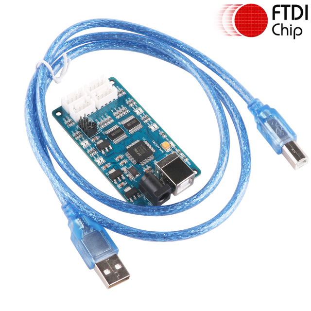 USB TTL Serial Cable 1.8V 3.3V 5V Multiple Ways 4 Ports Channels Converter Board Module Communication Adapter Dupont 4 Pins 4P