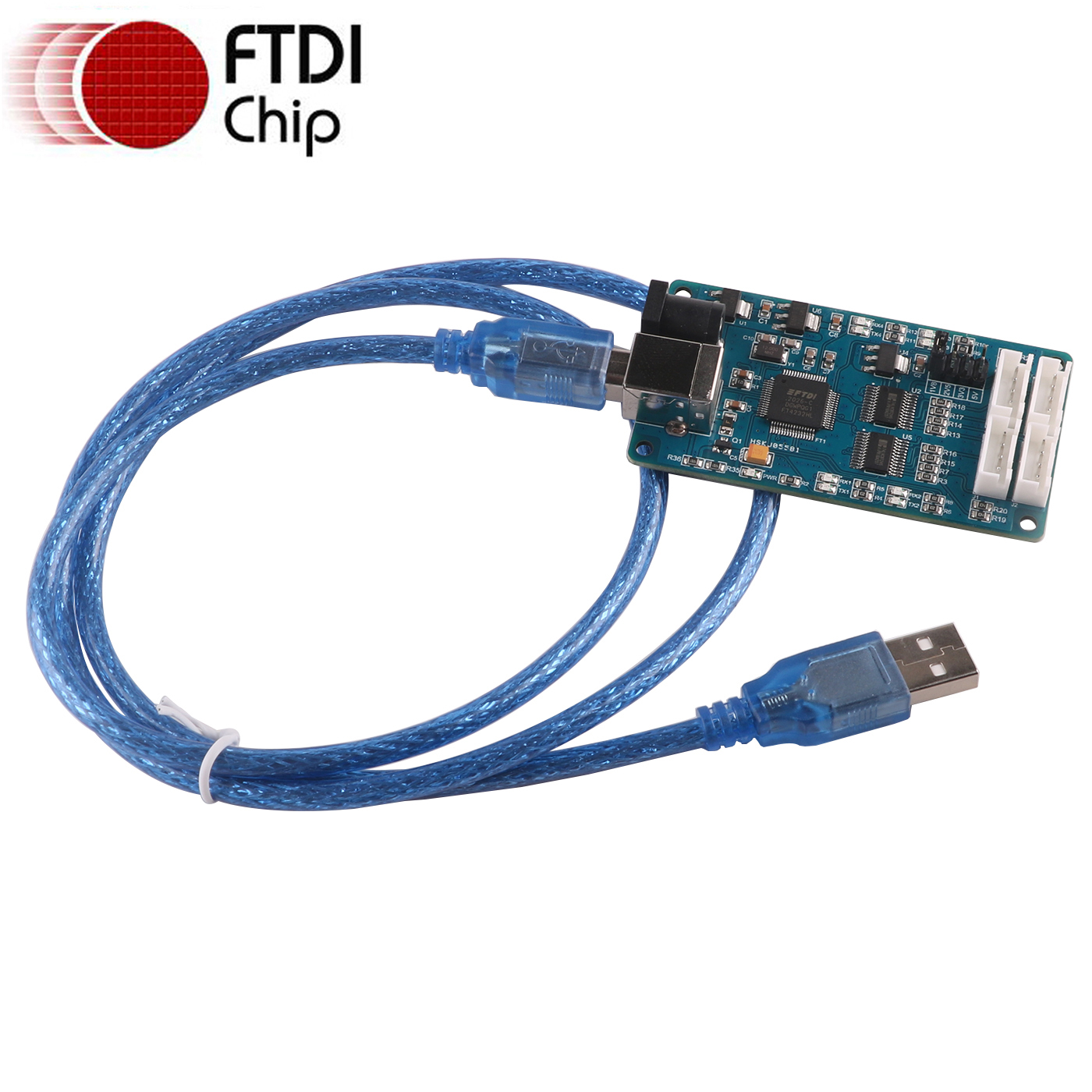 USB TTL Serial Cable 1.8V 3.3V 5V Multiple Ways 4 Ports Channels Converter Board Module Communication Adapter Dupont 4 Pins 4P