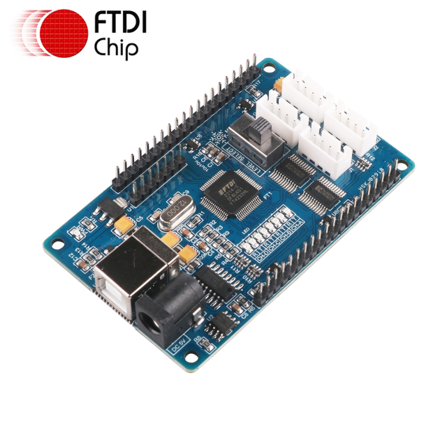 USB TTL Serial Cable 3.3V 5V Multiple Ways 4 Ports Channels Converter Board Module Communication Adapter Dupont Header 4 Pins 4P