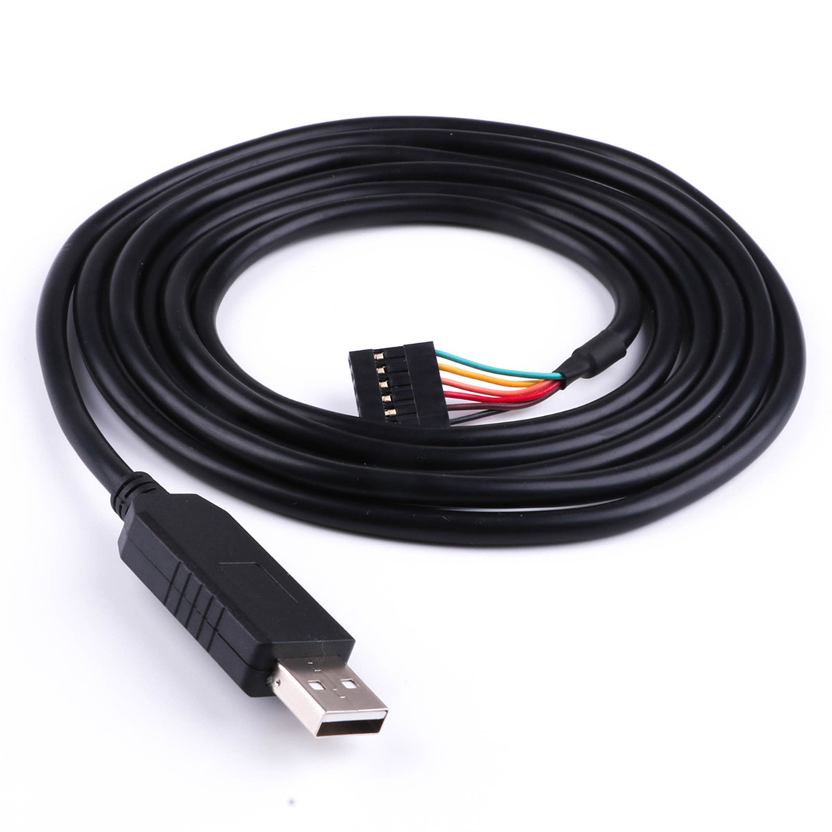 USB to 3.3v TTL Serial Cable 6P Dupont Header UART Converter CP2102 6 Pins 3V3 1.8m