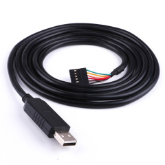 USB to 3.3v TTL Serial Cable 6P Dupont Header UART Converter CP2102 6 Pins 3V3 1.8m