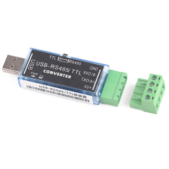 USB to TTL RS485 Serial Converter Module Adapter for Win 11 10 8 7 Mac OS Linux