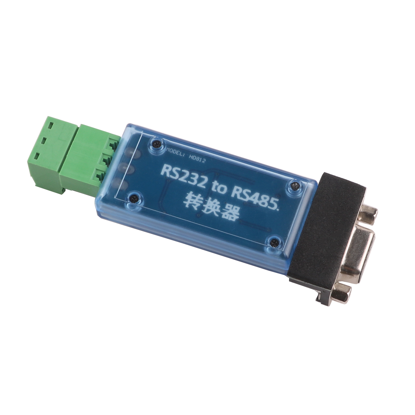 DB9 Female D-sub 9 Pin RS232 to RS485 Converter 3P 3 Pin Adapter for Win11 10 etc