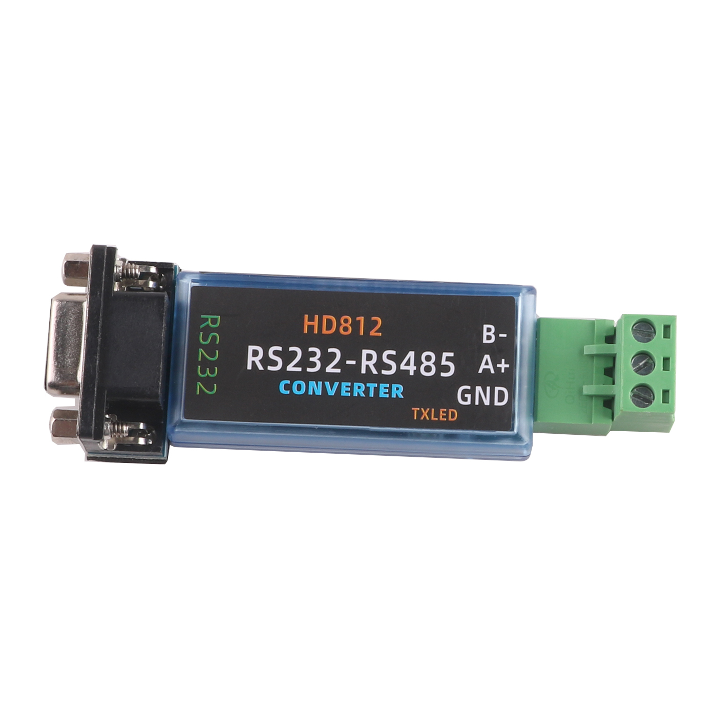 DB9 Female D-sub 9 Pin RS232 to RS485 Converter 3P 3 Pin Adapter for Win11 10 etc