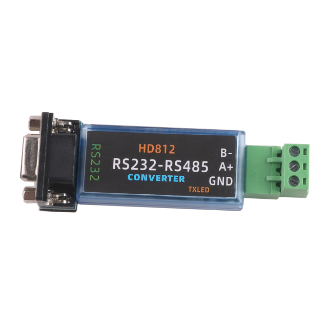 DB9 Female D-sub 9 Pin RS232 to RS485 Converter 3P 3 Pin Adapter for Win11 10 etc
