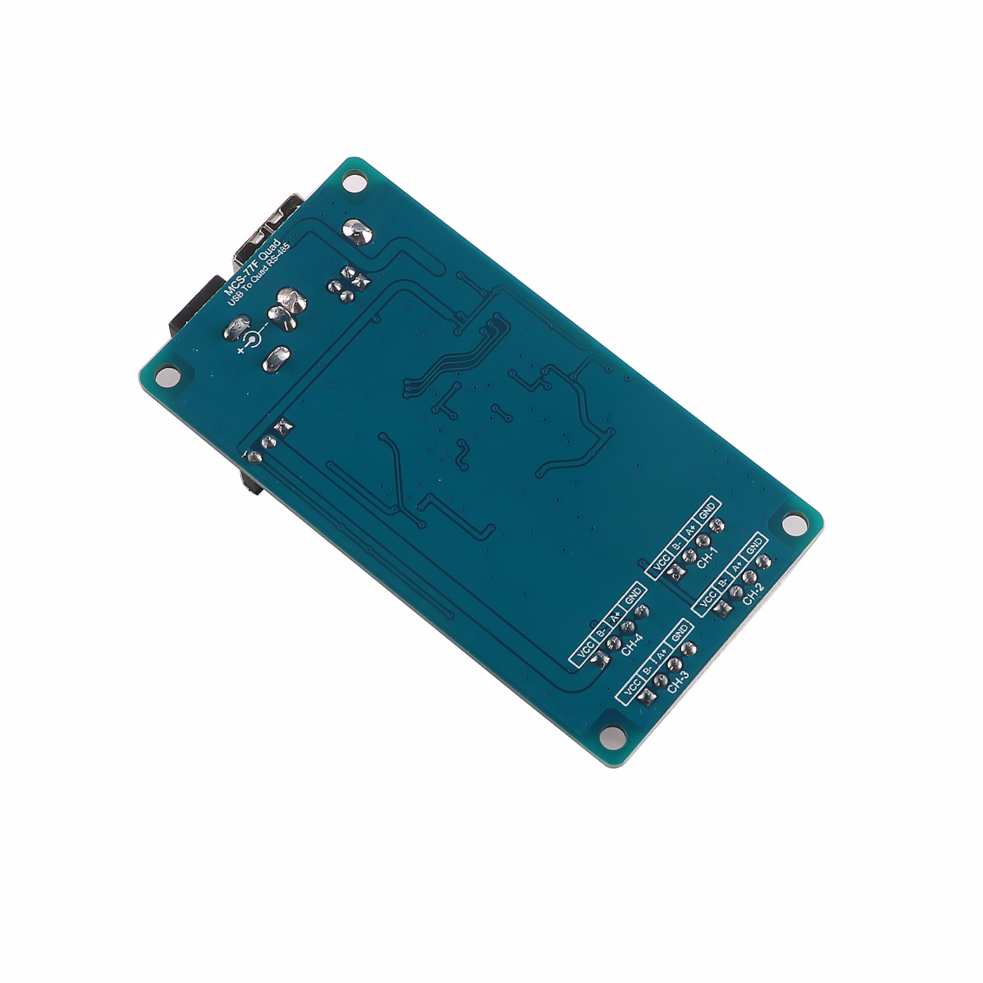 USB Serial Cable RS485 Multiple Ways 4 Ports Channels Converter Board Module Communication Adapter Dupont Header 4 Pins 4P