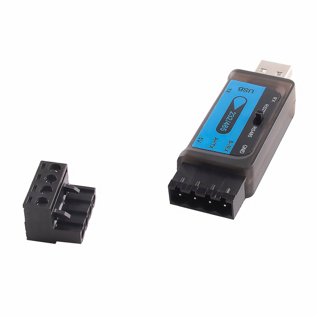 USB to RS485 RS232 Serial Adapter Plug 4 Pins Screw Terminal FTDI ...