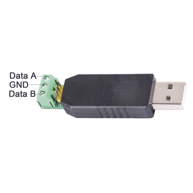 USB to RS485 Serial Adapter Plug 3 Pins Screw Terminal FTDI Converter ...