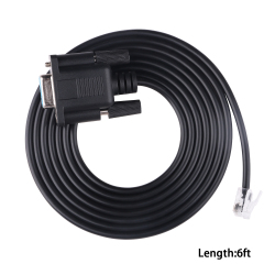 Celestron NexStar Console Upgrade Cable DB9 COM Port to RJ9 RJ10 RS232 Serial Cable for Celestron