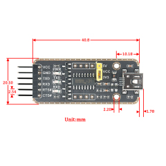 Mini Displayport DP Female to TTL Serial Converter Dupont 3.3V 5V Board Mudel Cable 6 Pins 6P Uart Aadpter