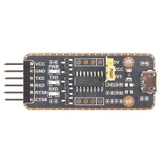 Micro USB to TTL Serial Converter Dupont 3.3V 5V Board Mudel Cable 6 Pins 6P Uart Aadpter