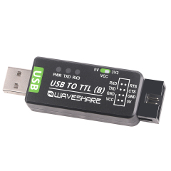 USB to TTL Serial Converter Dupont 3.3V 5V FTDI Board Mudel Cable 6 Pins 6P Uart Aadpter