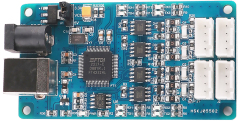 USB Serial Cable RS485 Multiple Ways 4 Ports Channels Converter Board Module Communication Adapter Dupont Header 4 Pins 4P