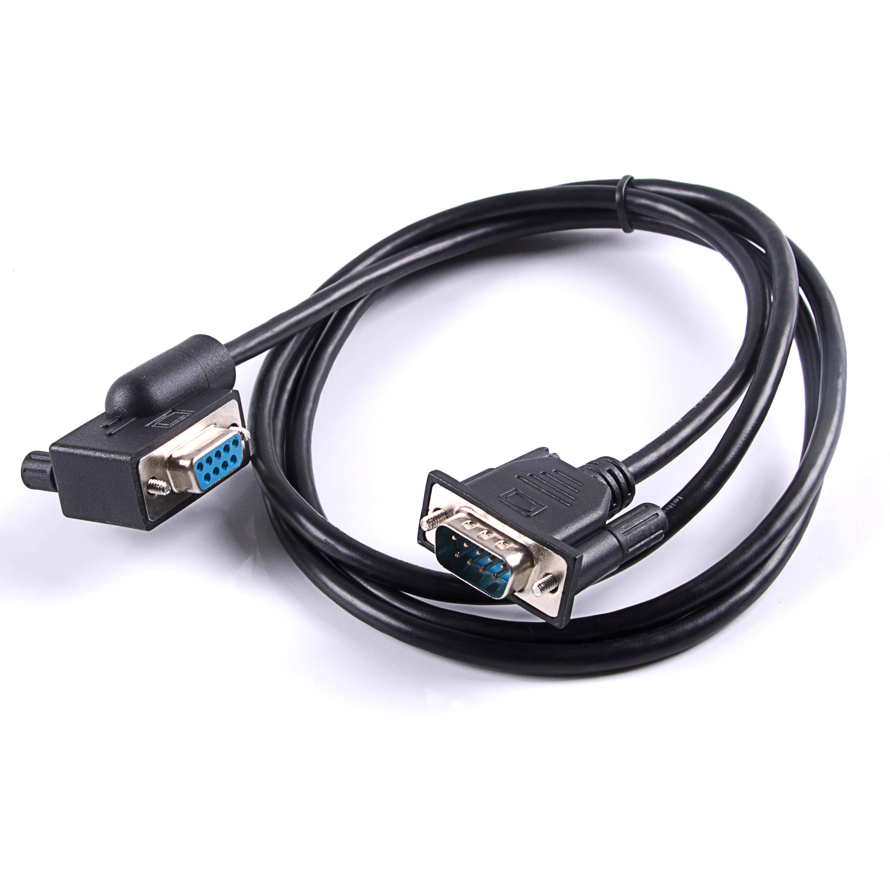 DB9 Serial Cable Male to Female Left Right Angled Extension Straight Cable