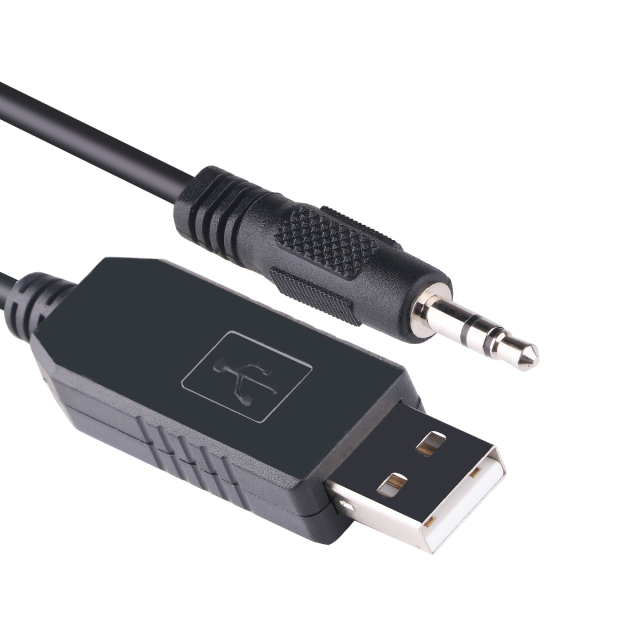 USB Programming Cable for Motorola GP88S GP2000 GP3688 GP3188 CP040 CP160 CP200 EP450 Walkie Talkie,2.5mm Audio Jack AJ Serial