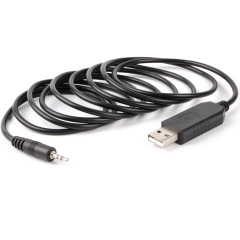 USB Programming Cable for ICOM IC-2820H IC-80AD ID-31A ID-51A ID-51E ID-880H OPC-2218,FTDI USB to 2.5mm Audio Jack Serial Cable