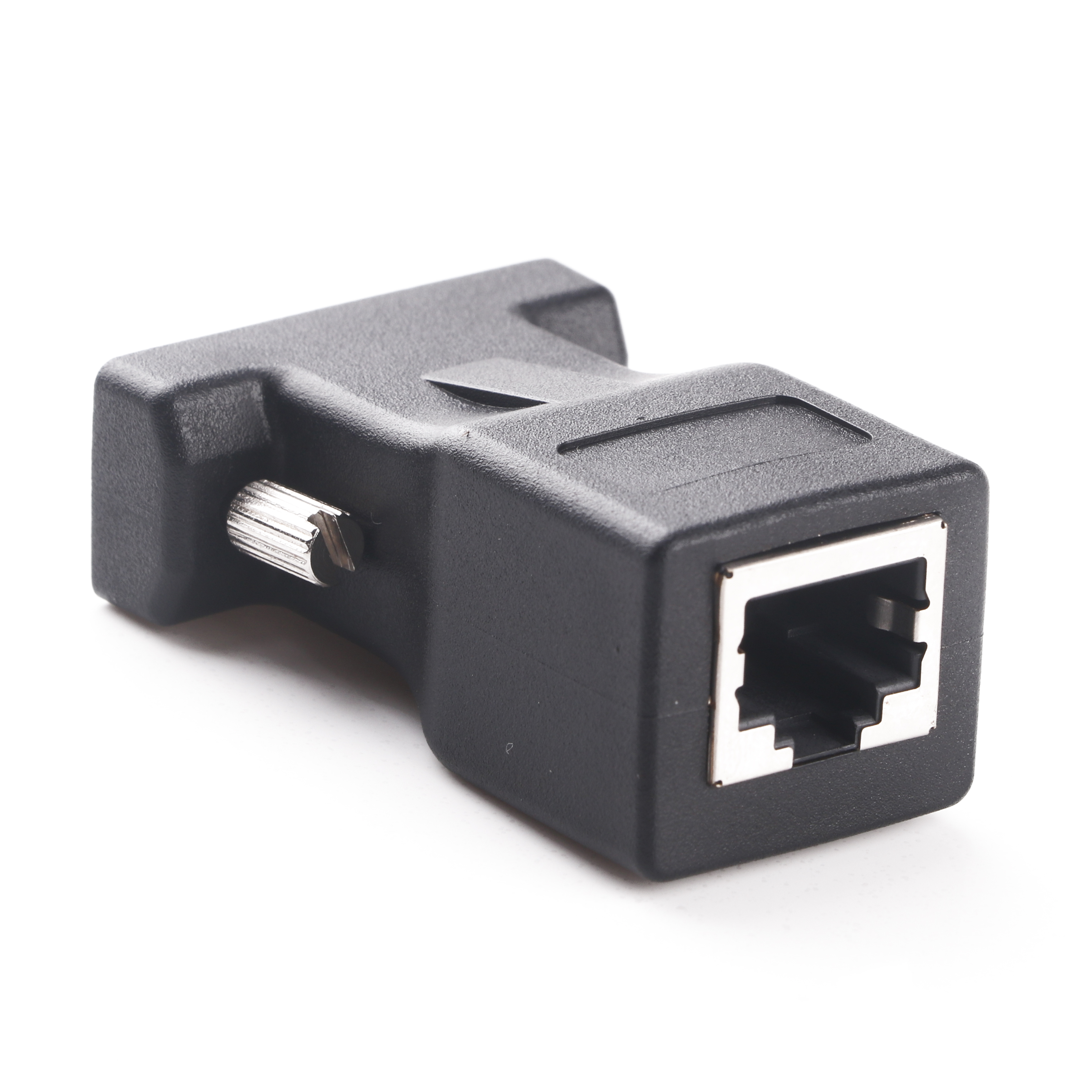 RJ45 to DB9 Adapter RS232 Serial Port COM to RJ45 Male to Female Network Port Converter