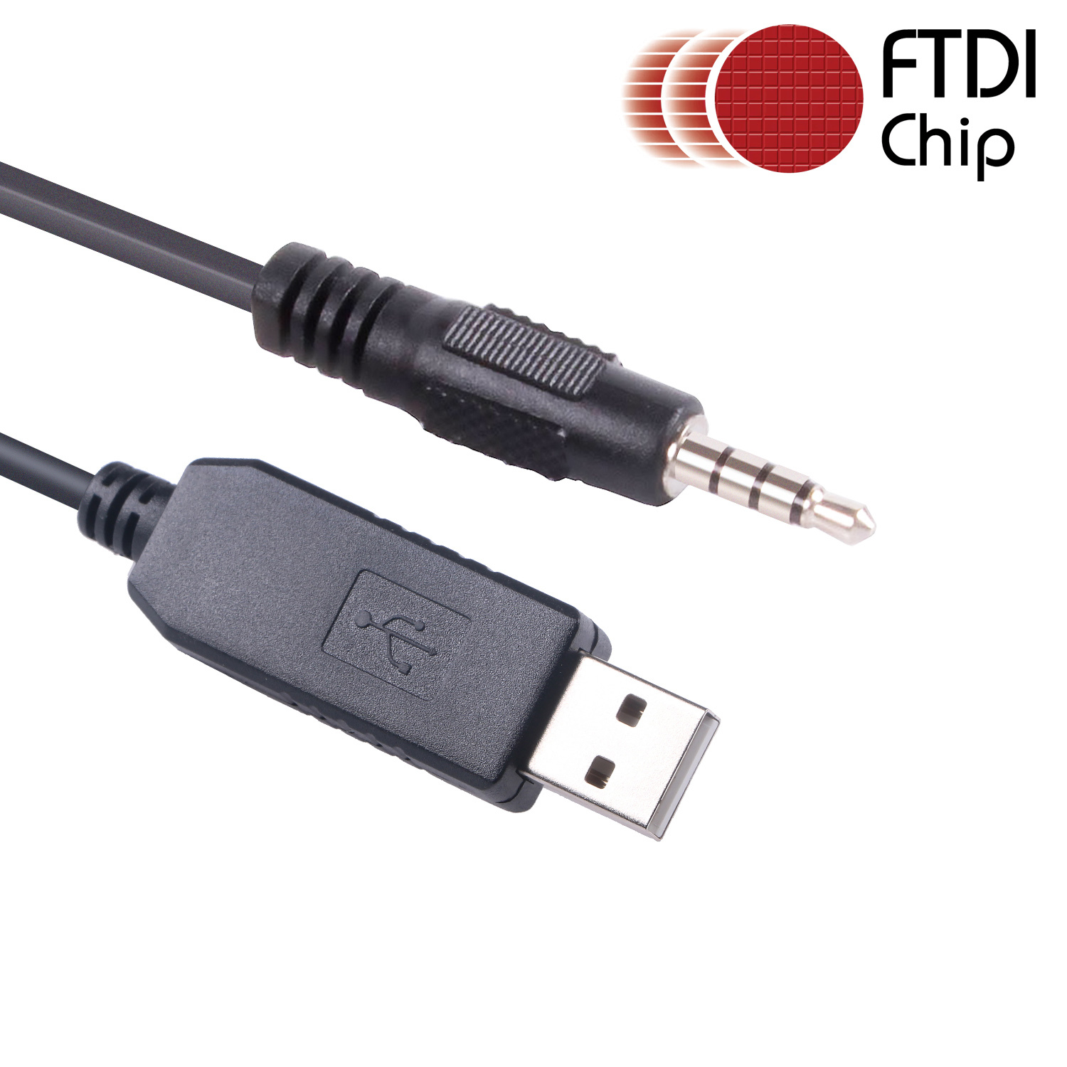 USB Programming Cable for Vertex VX-261 VX-264 VX-350 VX-351 VX-354 CT-106 USB Uart TTL to 3.5mm TRRS Audio Jack AJ Plug