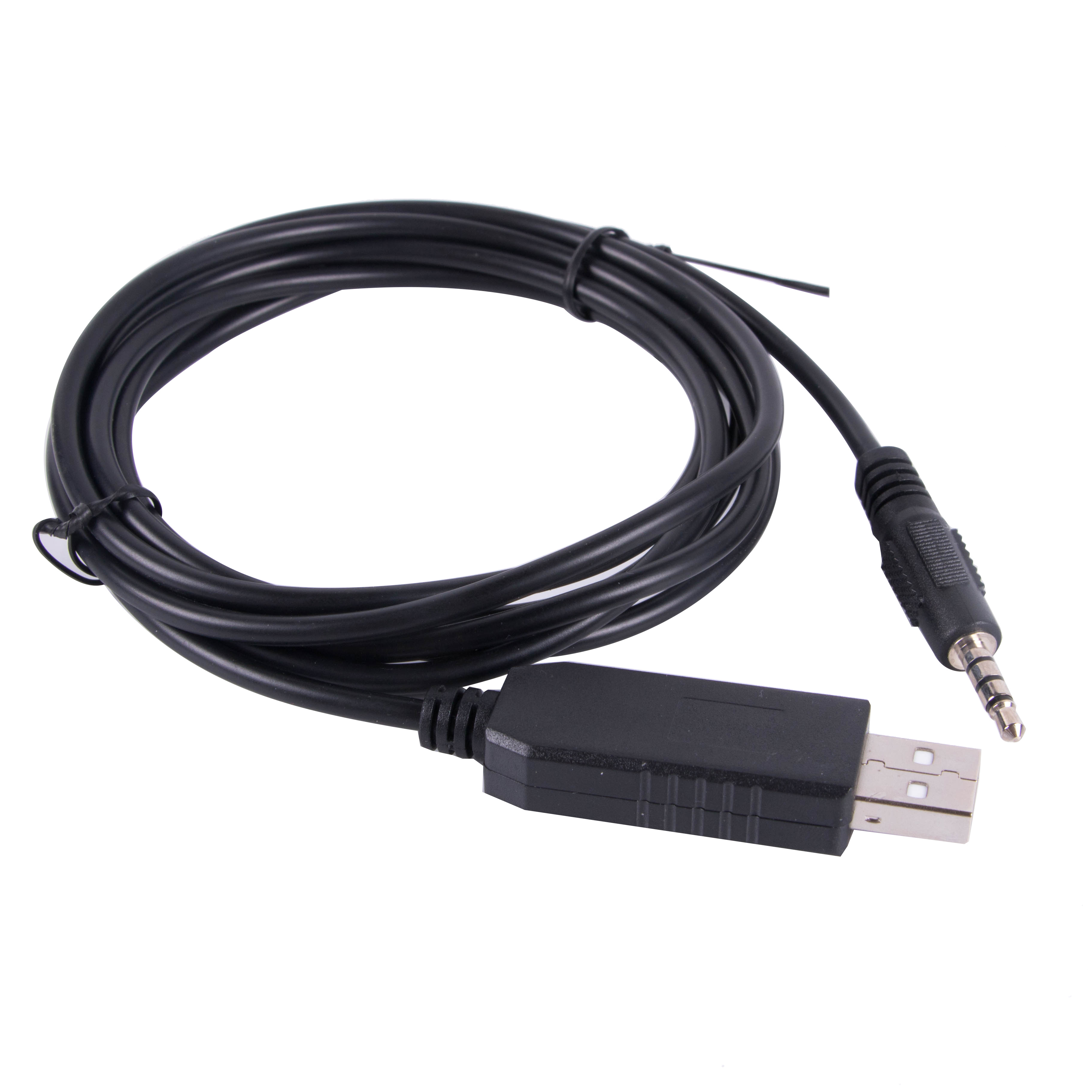USB to 3.5mm Stereo Audio Jack TRRS RS232 Serial Adapter Converter Cable With 4P TX RX GND VCC CP2102 for Win 11 10 8 Mac OS