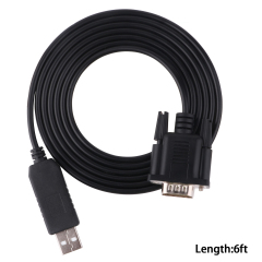USB to DB9 Male RS-232 Serial PC Link Cable for Tripp-Lite SmartPro UPS SMART Port #73-0743 Cable