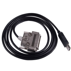 FTDI USB to DB25 Male RS232 Serial Converter Apdater Null Modem Crossover Printer Programming Cable for Epson TM-T88V Printer