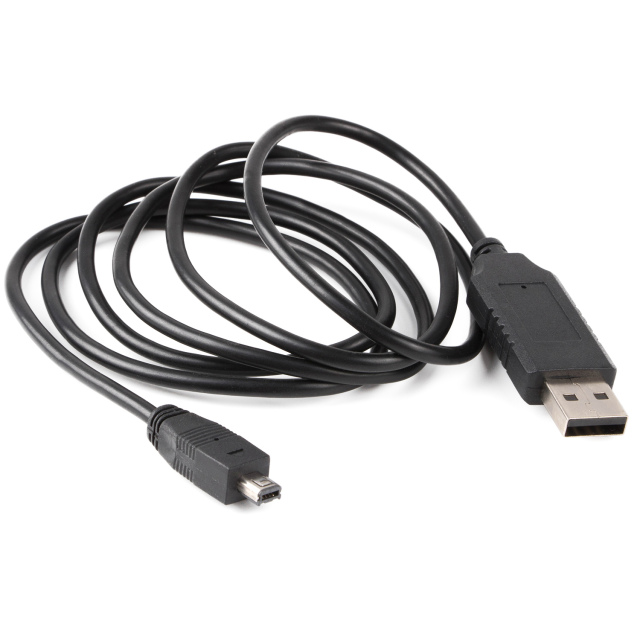 USB Programming Cable for Uniden Bearca FTDI USB to RS232 Mini 4P ...