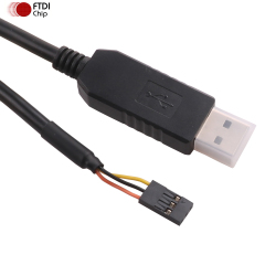 USB to TTL Serial Cable FTDI 3.3V 5V 3P Dupont Header Connector 3 Pins 3V3 UART Adapter
