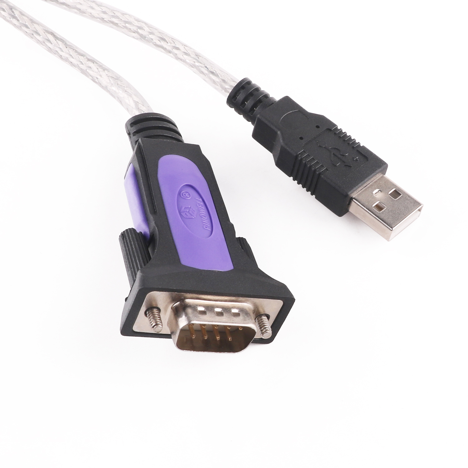 USB to DB9 Male RS232 Serial Cable FTDI Standard DB9 Male 9 Pin 9P with DB9 to Screw Terminal Adapter