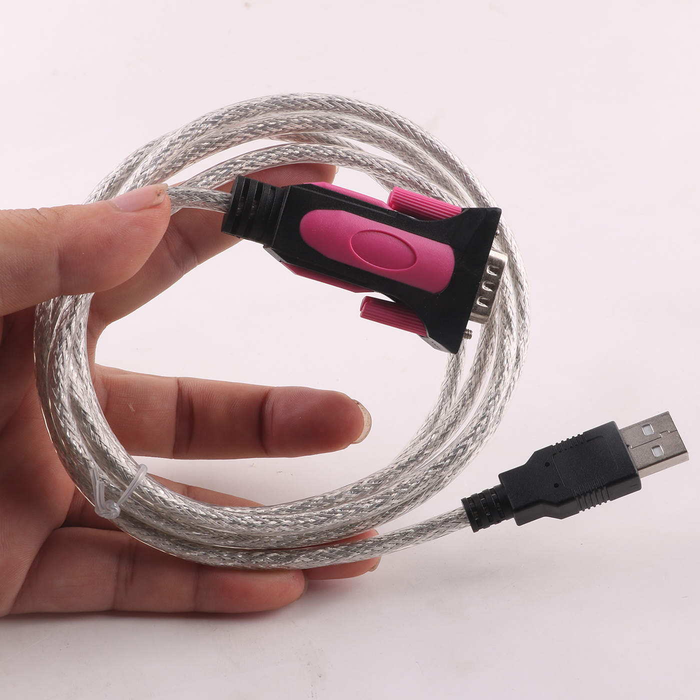 USB to RS232 Serial Cable Converter PDA DB9 Male 9 Pin Cable Adapter FTDI for Win 11 10 7 8.1 XP Vista Mac OS Linux